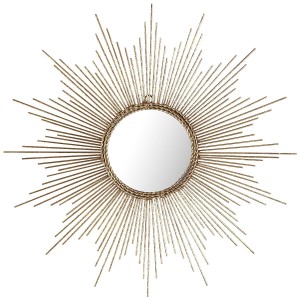 Petite Gold Burst Wall Decor