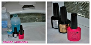 Easy at home 10 Min. DIY Shellac Manicure tutorial on TheEnchantingLife.com