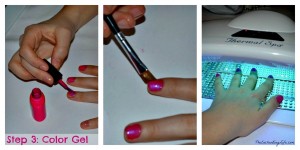 Easy at home 10 Min. DIY Shellac Manicure tutorial on TheEnchantingLife.com