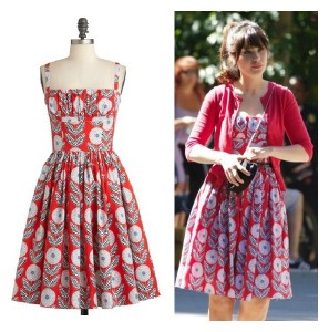 Zooey Deschanel Dahlia Dress