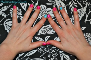 Easy at home 10 Min. DIY Shellac Manicure tutorial on TheEnchantingLife.com