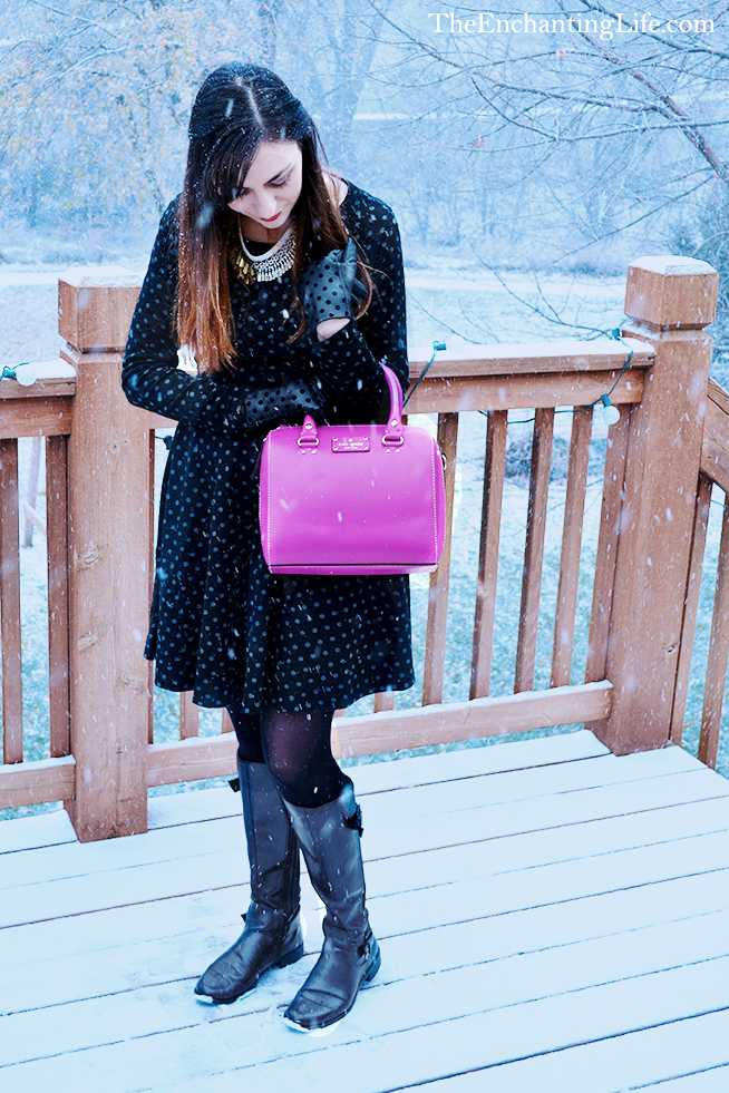 Hot Pink Kate Spade Handbag The Enchanting Life