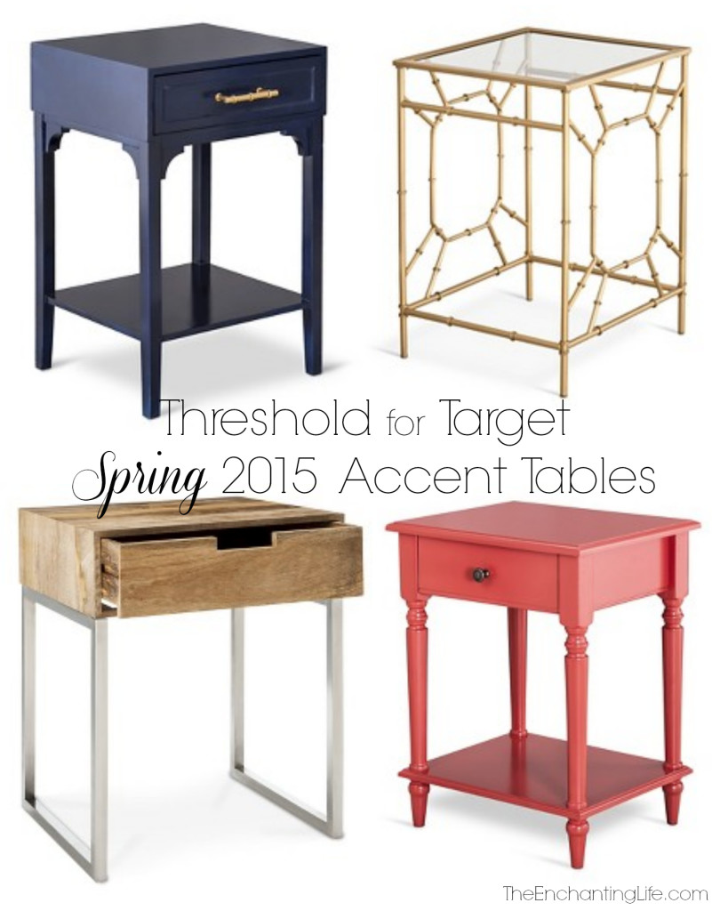 accent tables threshold for target spring 2015