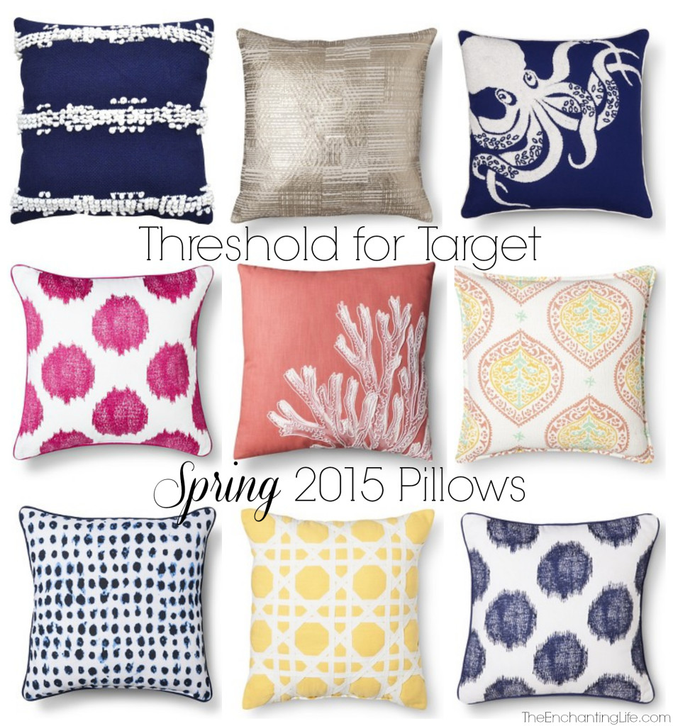 threshold spring 2015 pillows
