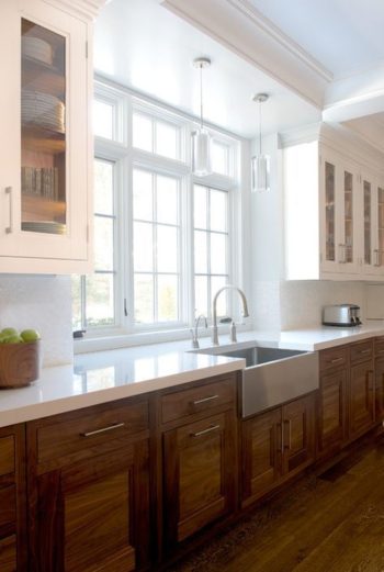 Two-Toned Kitchen Cabinets - The Enchanting Life